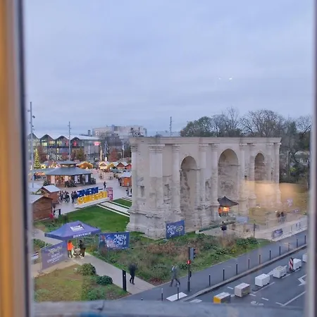 アパート La Porte De Mars - Air Conditioning ランス